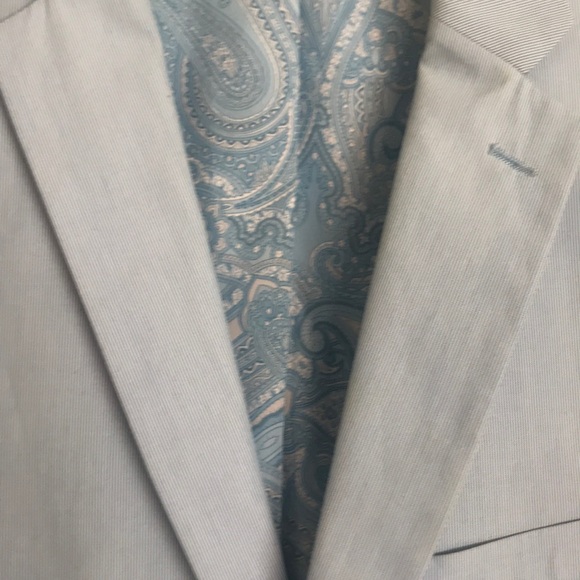 Madison Men’s Blazer (Powder Blue) - Picture 3 of 4